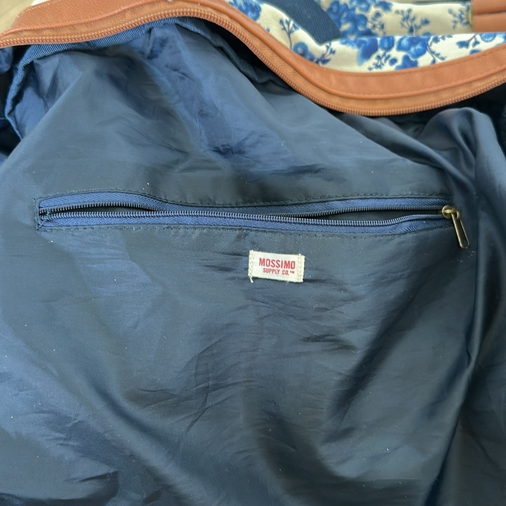 Target Large Floral Canvas Travel Overnight Duffle Bag Grannycore Cottagecore - Picture 6 of 9